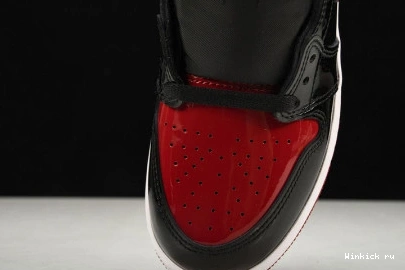 AIR JORDAN HIGH OG 1 “BRED PATENT” 1117